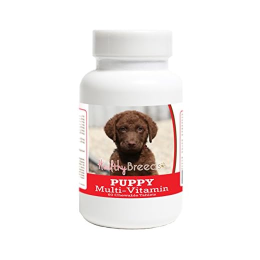 Healthy Breeds Chesapeake Bay Retriever Puppy Dog Multivitamin Tablet 60 Count