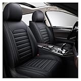 カーシートカバー、車 シートカバー に適し フォード・プーマ K2 / プーマ ST K2 2020 2021 2022 2023 2024 2025、前席・後席 5席カーシート、ユニバーサルフルセットレザーカーシートカバー、全天候型PUレザー通気性放熱防水(D)