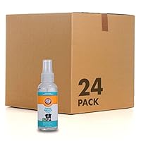 Arm & Hammer for Pets Fresh Breath Dental Spray for Dogs | Easy and Effective Way to Reduce Plaque & Tartar Buildup Without Brushing, 4 Ounces - 24 Pack, Mint Flavor