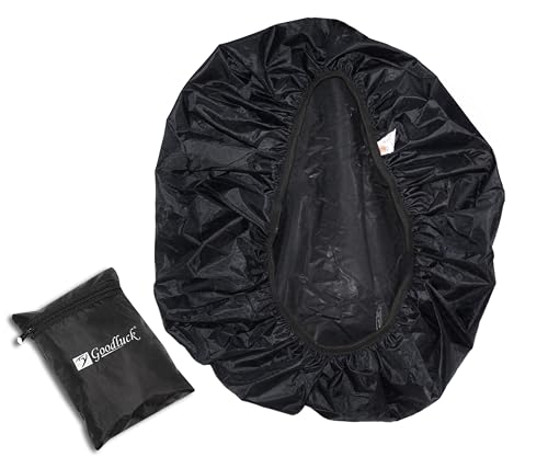 Image of Goodluck Waterproof Rain Cover for Backpack & School Bag | Dustproof & Tear Resistant Sack Cover | Elastic Fit Rain Protector for Travel, Trekking, Hiking & Daily Use All Bag Sizes | Waterproof Rain Cover