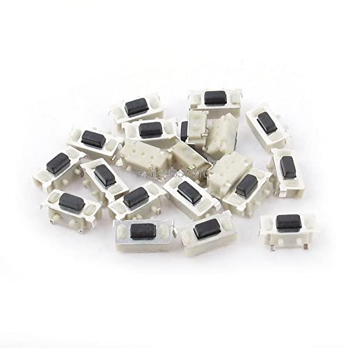 Interruptor SMT 3x6x3,5 MM con microinterruptor momentaneo de alta respuesta tactil de 100pcs 2