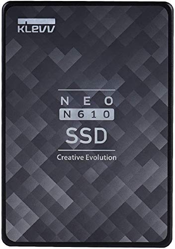 エッセンコアクレブ KLEVV SSD 512GB SATA3 6Gb/s 2.5インチ 7mm NAND採用 DRAMキャッシュ搭載 5年保証 NEO N610 K512GSSDS3-N61EC