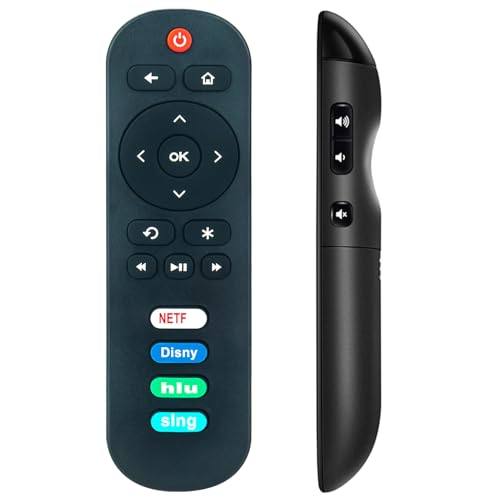 Replacement Remote Control Applicable for TCL Roku TV 65S535 50S535 50S423 32S325 55S423 49S325 55S535 40S305 43S325 43S425 43S423 65S425 43S525 32S327 65S405 49S515 65S423 40S325 55S425 49S403 75S435