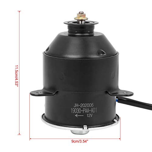 X Autohaux 19030-Paa-A01 Replacement Radiator Cooling Fan Motor For Honda Accord 1998-2002 #TOP1