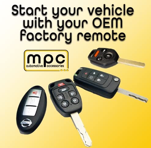 MPC Remote Start Kit for 2015-2020 Ford Edge || Plug N Play Harness || Press OEM Key Fob Lock Unlock Lock to Start || Push to Start Only || USA Tech Support by MPC - Image 3