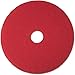 3M RED Buffer PAD 5100, 19 in, 5/CASE (50048011083945)