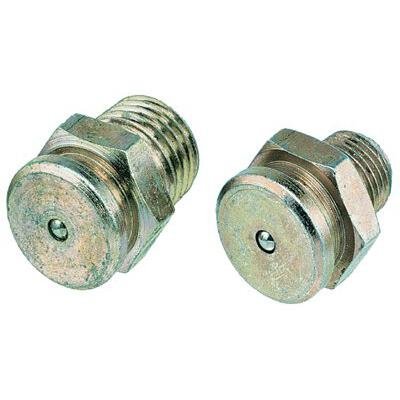 1/8"NPT BUTTON HEAD FITTING ZINC/YELLOW