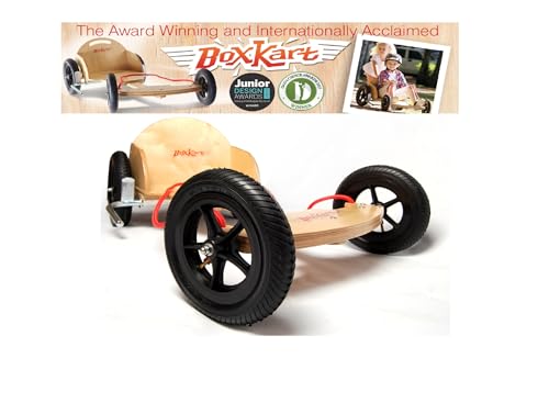 Wood Go Kart With Adjustable Chassis to Suit 4-12 Years