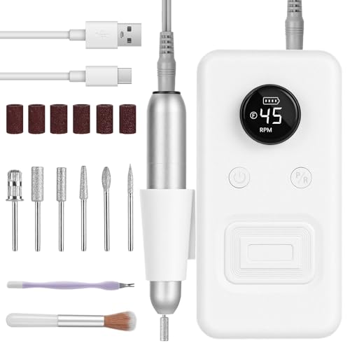 Ponceuse pour ongles professionnelle 30000 RPM pour manucure pedicure
