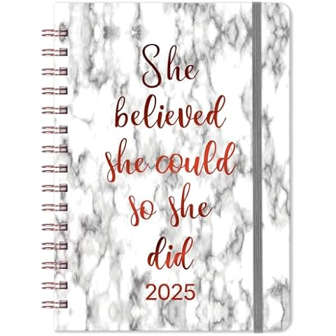 2025 Planner - Weekly Monthly Planner 2025, January. 2025 - December 2025, 8.43" x 6.3", 2025 Planner Weekly and Monthly with Tabs, Pocket Cover