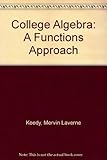 College Algebra: A Functions Approach
