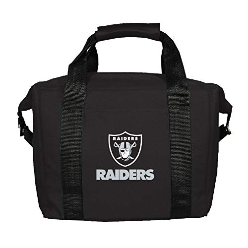 NFL Oakland Raiders Soft Sided 12-Pack Cooler Bag