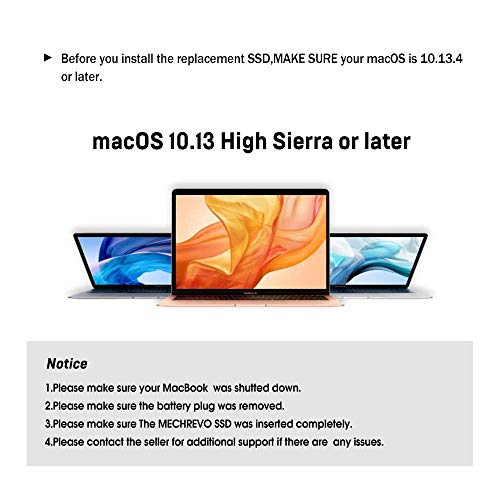 Image of M.2 NVME SSD Convert Adapter Card for Upgrade MacBook Air A1466 A1465 MacBook Pro A1398 A1502 (2013-2017)