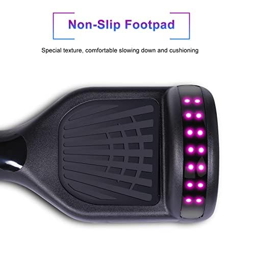 Image of SISIGAD Scooters for Kids Ages 7-12, with Built-in Bluetooth Speaker and 6.5 inch Colorful Lights Wheels, Safety Certified Self Balancing Scooter