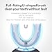 U-Shaped Electric Toothbrush, Adult U-Shaped Toothbrush, Adult Oral Cleaner, Effective Teeth whitening, All-Round Oral Cleaning, Gum Protection