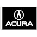 Home King HONDA ACURA Flags Banner 3X5FT 100% Polyester,Canvas Head with Metal Grommet