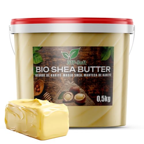 Sheabutter unraffiniert BIO Eimer Premium - handgeknetet vegan TOP (500g) Sheabutter unraffiniert BIO Eimer Premium - handgeknetet vegan TOP (500g)