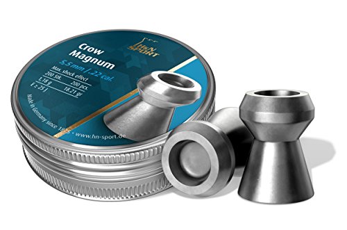 H&N Sport Crow Magnum 5,50 mm Balines 5,50 mm, Adulti Unisex, 5,50
