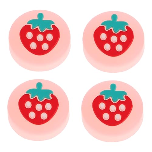HOUDERCO 4pezzi Joystick Caps Notturni Per Coperture in Silicone Per Pulsanti Accessori Per Gaming Facili Installare e Resistenti