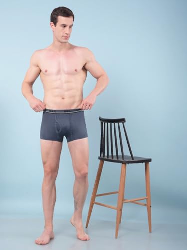 Image of RKG Men's Cotton Trunks Soft & Breathable Innerwear | Comfortable Stretch Fit Everyday Underwear | Durable Elastic Waistband | from Dollar Brand
