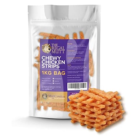 The Regal Mutt - Chewy Chicken Strips - 1kg Bag Cover