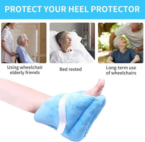 Prévention des escarres du talon avec le coussin de protection CUSMA