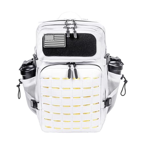 Image of LHI Tactical Military Backpack for Men 25L /45L Large Molle Army Assault Pack 3 Day Hiking Rucksack With Bottle Holder