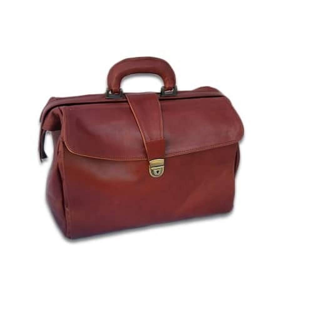 altieri BORSA DA MEDICO IN VERA PELLE MOD: DOCT -MARRONE CUOIO l38 x h24 x p18 cm