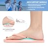 STQ Quickly Dry Shower Shoes Women's Non-Slip Pool Beach Dorm Water Sandals Orthopedic Shower Flip Flops with Arch Support Drain Holes Rose Pink Size 9 #3