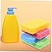 IMIKEYA 8pcs Reusable Natural Cleaning Sponges Multi-Color Scrubber Pads for Dish Washing and Kitchen Cleaning Tools for All