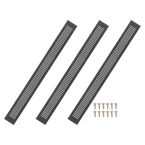 Grille de ventilation en aluminium pour aérer placard, armoire et porte de cuisine - 2