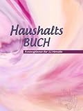 sam art möbel  XXL Hardcover Haushaltsbuch: Neu: XXL Finanzplaner, undatiert für 12 Monate, übersichtlich, perfekt für Familien