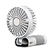 HINAA Mini wentylator USB – przenośny składany wentylator z cyfrowym wyświetlaczem mocy, cichy mini wentylator biurkowy z 5 prędkościami, osobisty wentylator do aromaterapii do biura, domu, na zewnątrz, w podróży
