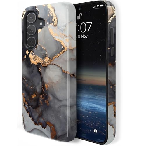 Coque Samsung Galaxy A57 évite la casse grâce au double blindage marbre