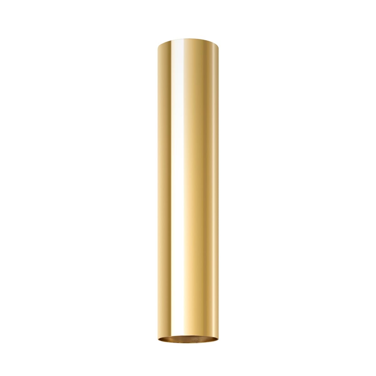 SOLLUX lighting Ceiling Light - Ceiling Lamp LED - Steel - Kitchen Bathroom Bedroom Living Room Hall - 1-Light - 30 cm - LED Bulb - Glossy Gold Lagos