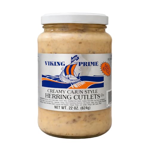 Viking Prime Creamy Cajun Herring Cutlets, 22 oz