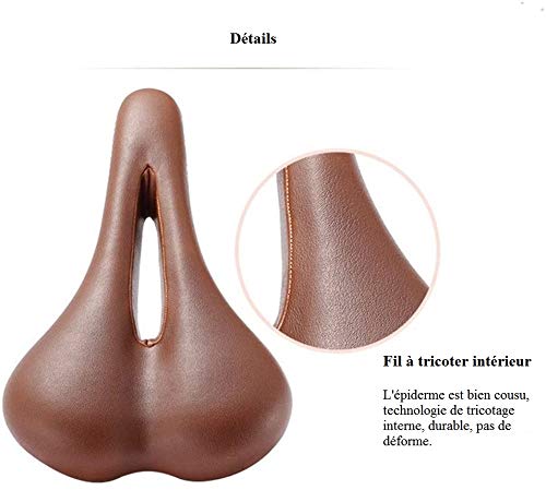 TentHome Sella per bicicletta vintage in pelle PU