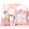 Birthday gifts for women self care gifts get well soon gifts basket for women rose relaxing spa gifts care package w luxury blanket mothers day gifts for mom her wife girlfriend friend sister  urban country home decor