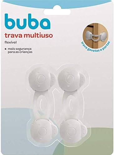 Buba Trava Multiuso Flexível Branco