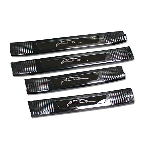 50% Off Discount Beautost Fit for Lexus RX350 RX450H 2016 2017 2018 2019 2020 2021 2022 Door Sill Scuff Plate Guard Cover Trims (Inside, Black)