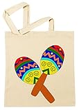 100% algodón Maracas Bolsa De Compras Playa De Algodón Reutilizable Shopping Bag Beach