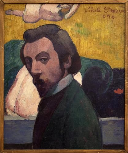 Tableau impressions d'art mural Emile Bernard affiche vintage 60x90cm