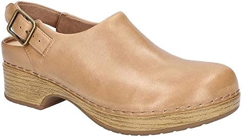 Bella Vita Women's Starlee Clog, Saddle Leather, 8.5 X-Wide | Image 3