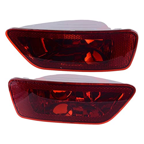 2 Peças Refletor De Pára-choque Traseiro Luz Lanterna Traseira Luz De Freio Para Jeep Grand Cherokee