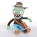 KINGPO 30Cm PVZ Plant Vs Zombies Peluches Muñecos De Peluche De Zombis Barbudos con Mochila Escolar
