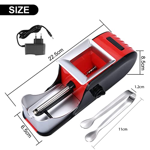 Sigarettenmachine upgraden, sigarettenvulmachine, sigarettenmachine, elektrische stopmachine voor sigaretten, sigarettenstopper, rokeraccessoires met reinigingsborstel en pincet - Afbeelding 6