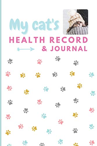 Cat health record | Vet visit log tracker, pet health journa
