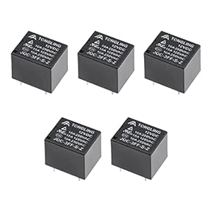 Sourcing Map 5Stk. JQC-3FF-S-Z Relais