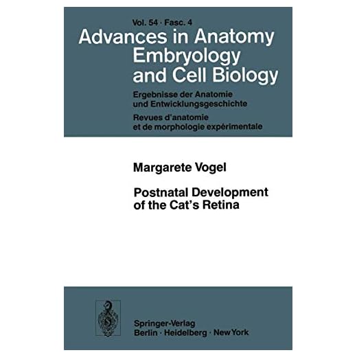Postnatal Development of the Cat’s Retina: 54/4