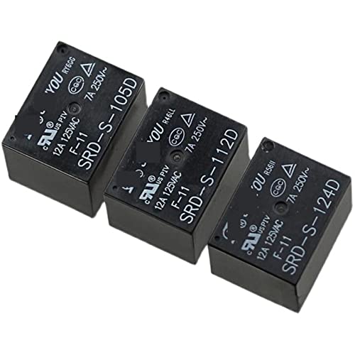 Relais SRD-S-105D/112D/124D 5PIN 7A 250V composant électronique de commutation pas cher - 2